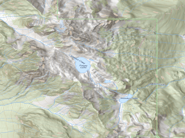 USGS topographic map of Dispersed camp #4 — Snohomish County, WA