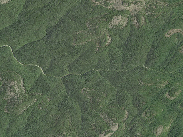 Aerial image of Dispersed camp #4 — Taney County, MO