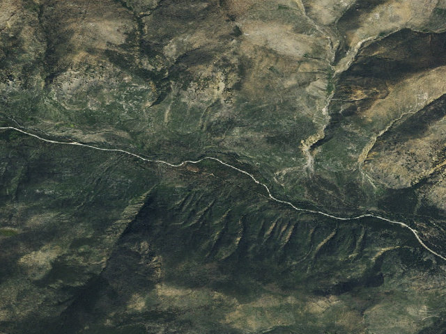 Aerial image of Dispersed camp #5 — Carbon County, MT