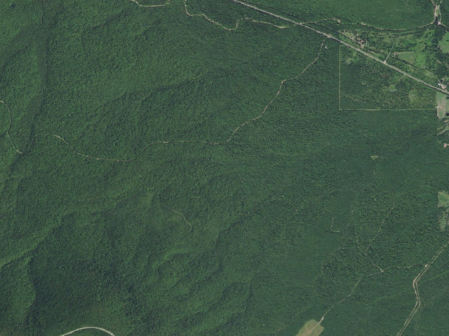 Aerial image of Dispersed camp #5 — Le Flore County, OK