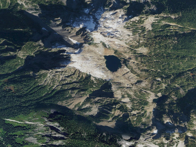 Aerial image of Dispersed camp #5 — Snohomish County, WA