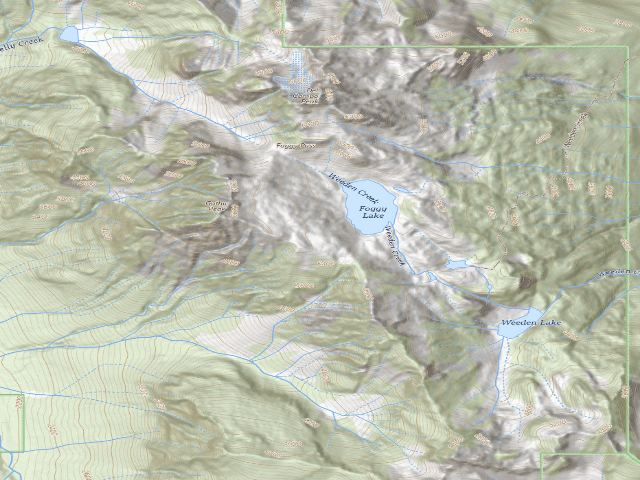 USGS topographic map of Dispersed camp #5 — Snohomish County, WA