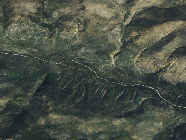 Aerial image of Dispersed camp #6 — Carbon County, MT