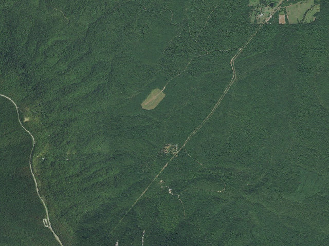 Aerial image of Dispersed camp #6 — Le Flore County, OK