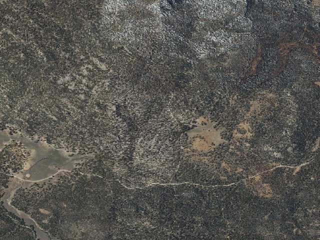 Aerial image of Dispersed camp #6 — San Bernardino County, CA