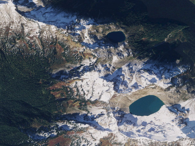 Aerial image of Dispersed camp #7 — Snohomish County, WA