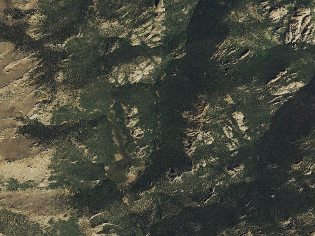 Aerial image of Dispersed camp #8 — Park County, CO