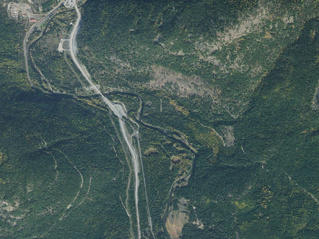 Aerial image of Dispersed camp — Boundary County, ID