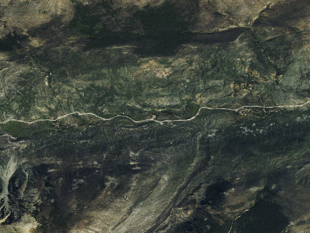 Aerial image of Dispersed camp — Carbon County, MT