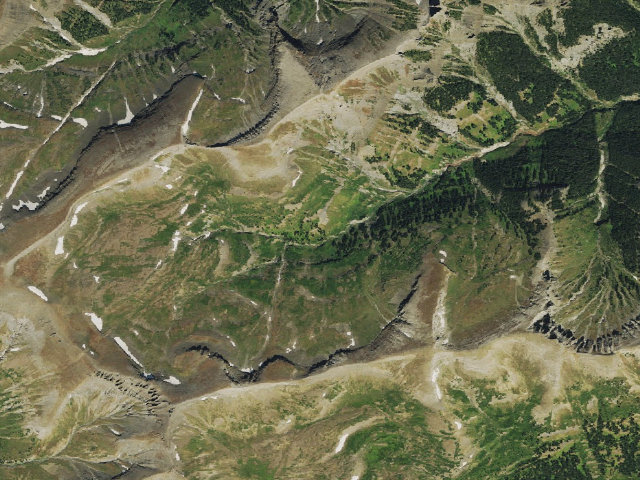 Aerial image of Dispersed camp — Gunnison County, CO