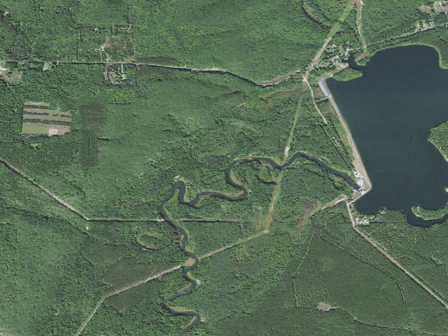 Aerial image of Dispersed camp — Manistee County, MI