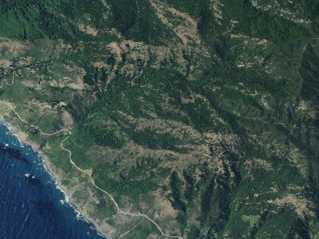 Aerial image of Dispersed camp — Monterey County, CA