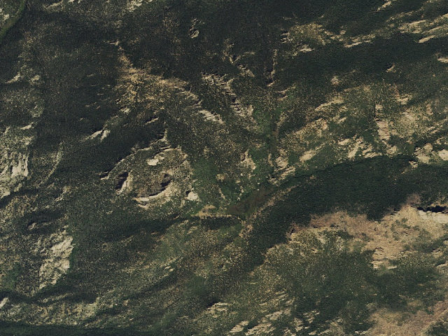 Aerial image of Dispersed camp — Park County, CO