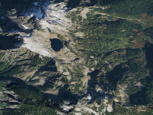Aerial image of Dispersed camp — Snohomish County, WA