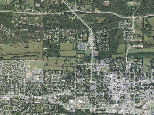 Aerial image of Dispersed camp — White County, AR