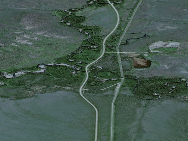 Aerial image of Dispersed camp — Yukon-Koyukuk Census Area, AK