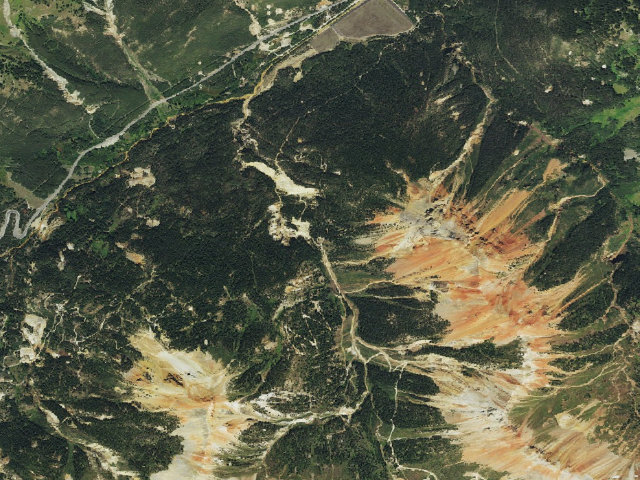 Aerial image of Dispersed Camping Area