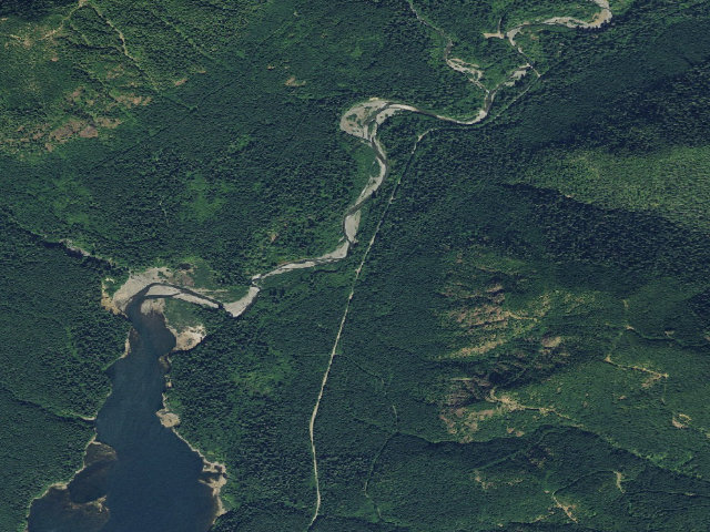 Aerial image of Dispersed Camping Area