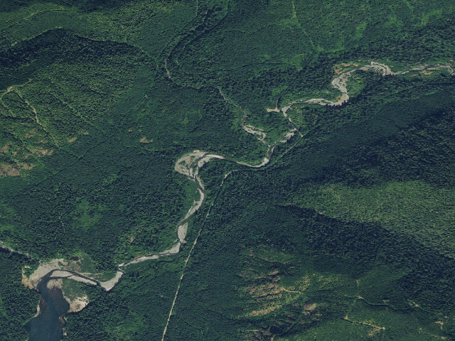 Aerial image of Dispersed Camping Area