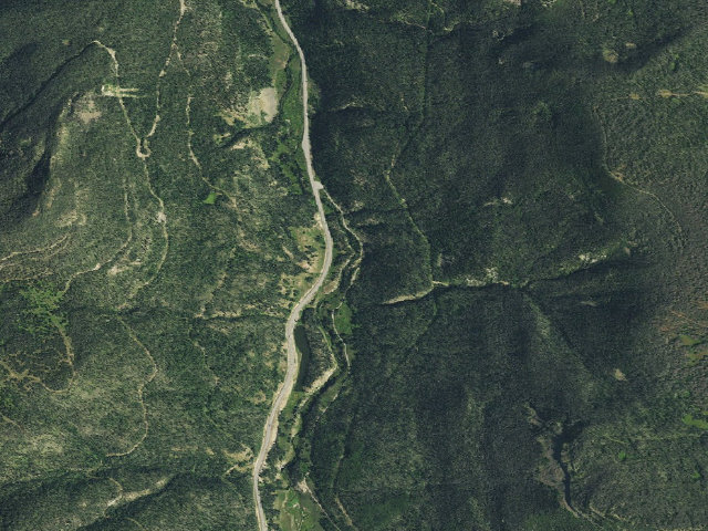 Aerial image of Dispersed Camping
