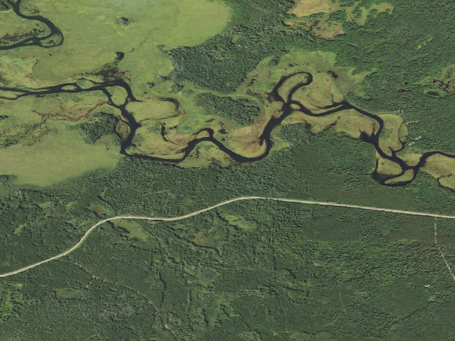 Aerial image of Dispersed Camping Site C33