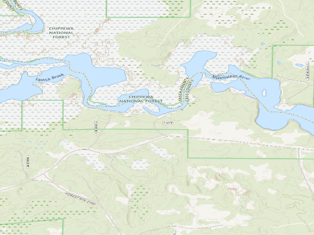 USGS topographic map of Dispersed Camping Site C33