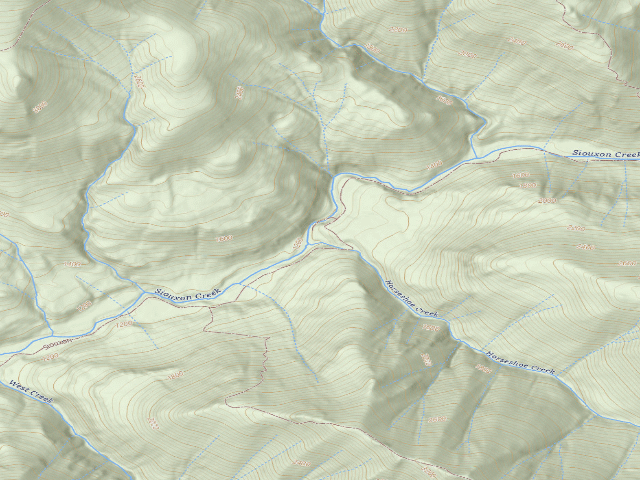USGS topographic map of Dispersed Camping