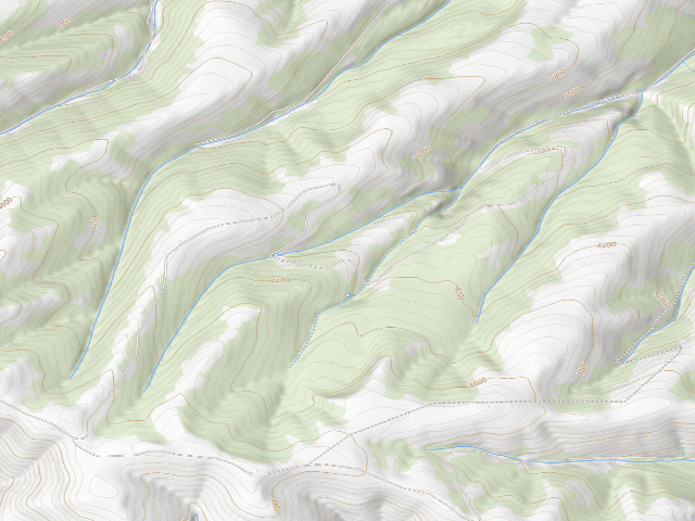 USGS topographic map of Dispersed Camping
