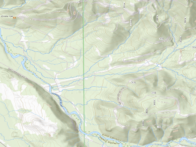 USGS topographic map of Dispersed Camping