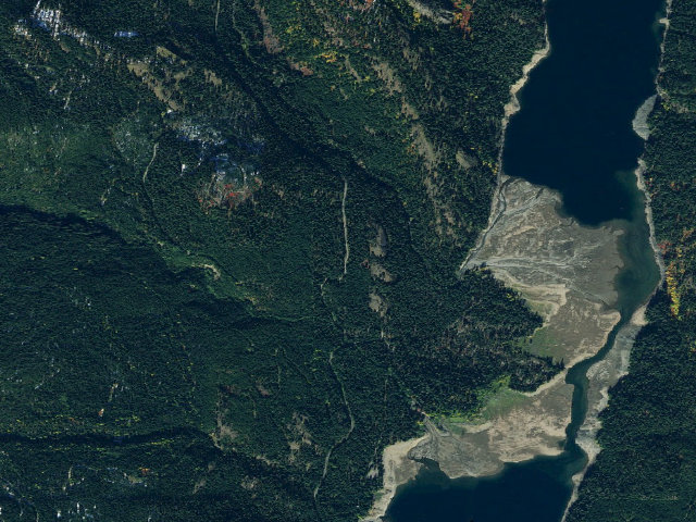 Aerial image of Dispersed Camping