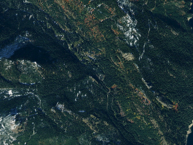 Aerial image of Dispersed Camping