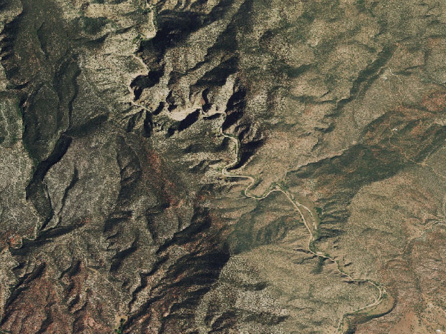 Aerial image of Dispersed Campsite