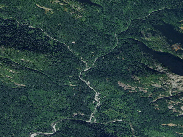 Aerial image of Dispersed Car Campsite