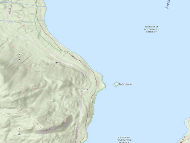 USGS topographic map of Distillery Bay-001