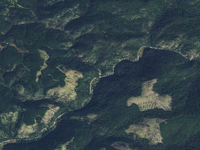 Aerial image of Ditch Creek