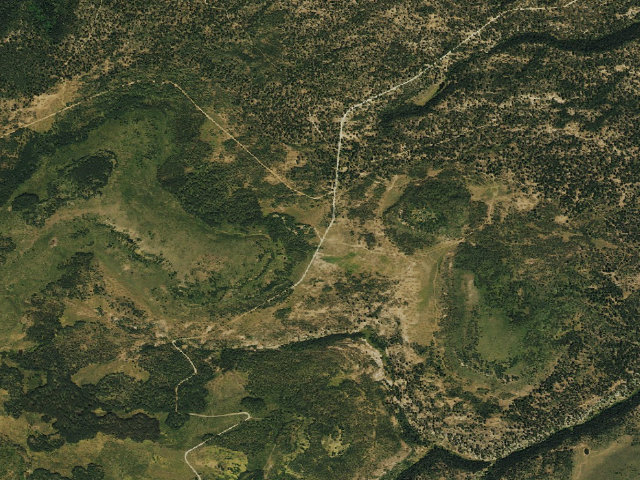 Aerial image of Divide Forks