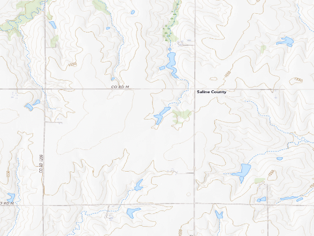 USGS topographic map of Divoky Acres WMA