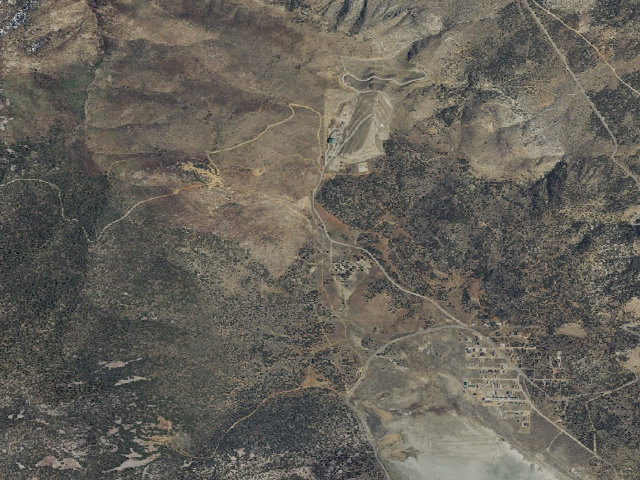 Aerial image of Doble, Pct Trail Camp