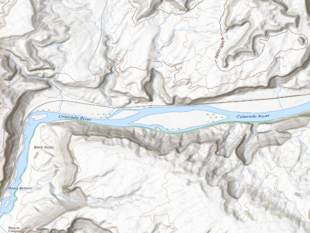 USGS topographic map of Dog Island