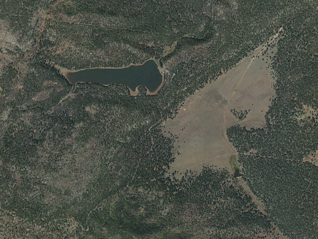 Aerial image of Dogtown Lake