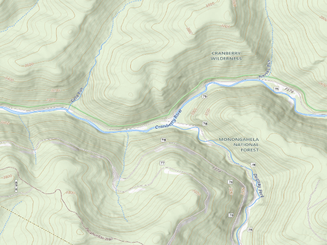 USGS topographic map of Dogway Shelter