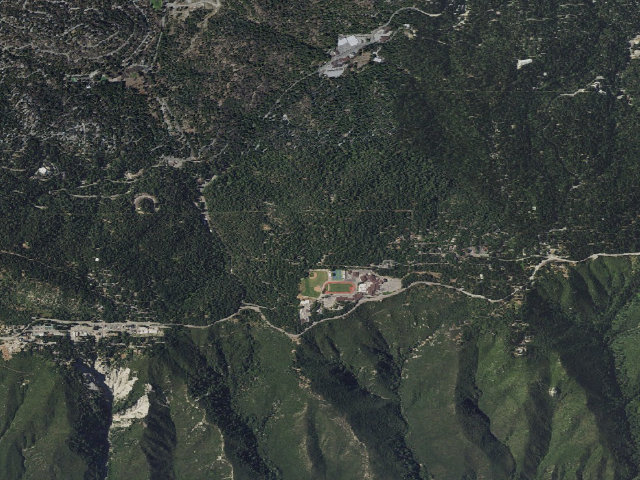 Aerial image of Dogwood Family Campground