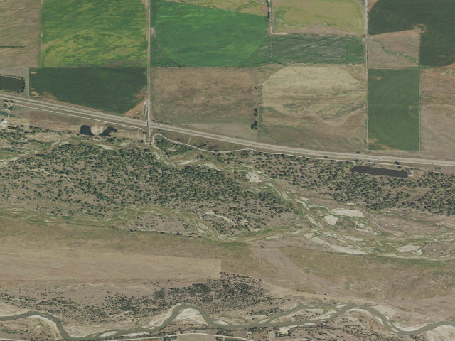 Aerial image of Dogwood WMA