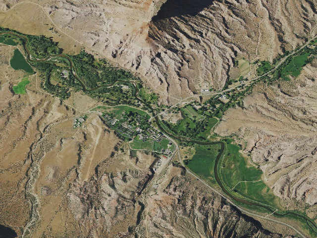 Aerial image of Dolores River (Ut)