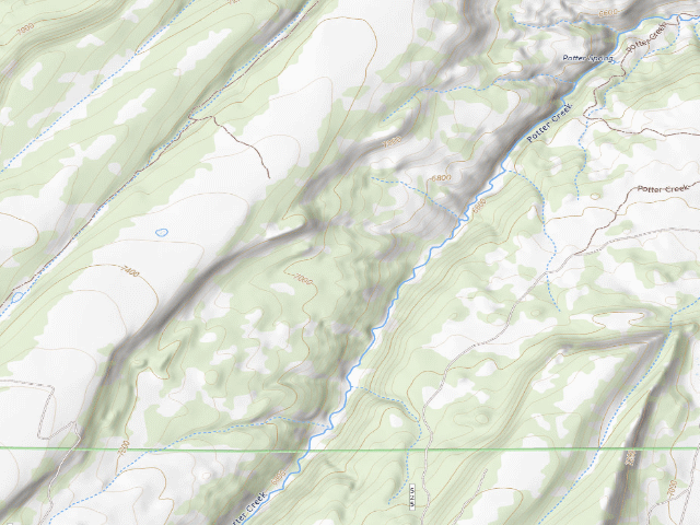 USGS topographic map of Dominguez-Escalante National Conservation Area