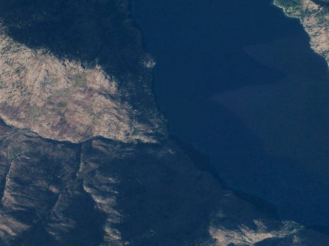 Aerial image of Domke Falls