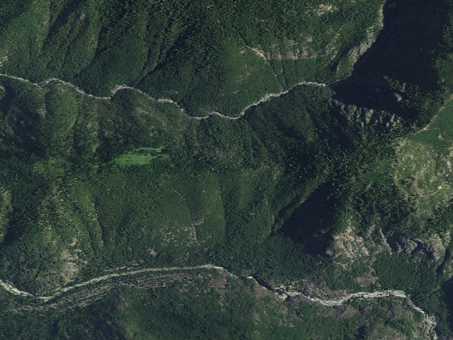 Aerial image of Doolittle Trail