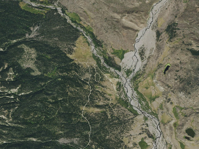 Aerial image of Double Cabin