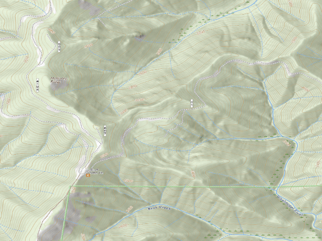 USGS topographic map of Doughgob Camp
