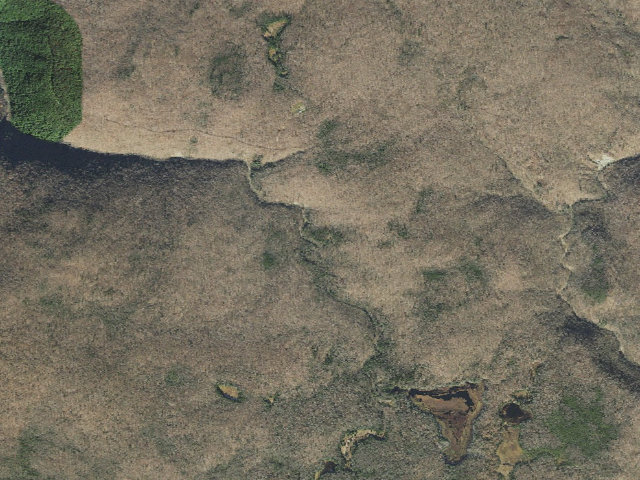 Aerial image of Douglas Trail Shelter